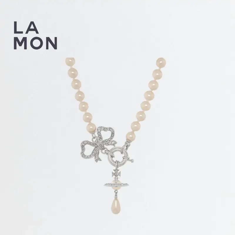 vw rigoberta pearl necklace platinum 1